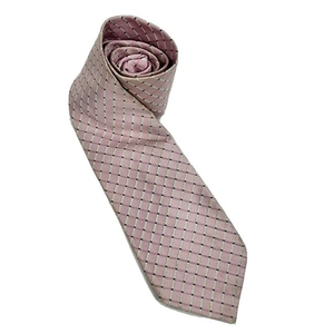 Nautica Mens Neck Tie Classic 100% Silk Pink Blue Woven Geometric Suit‎ Cravat